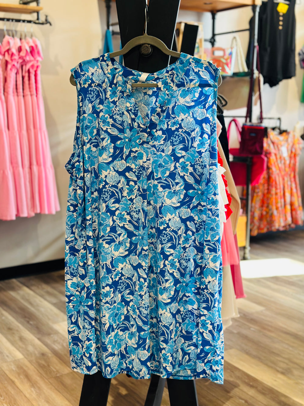 Curvy ~ Mandarin Collard Dress
