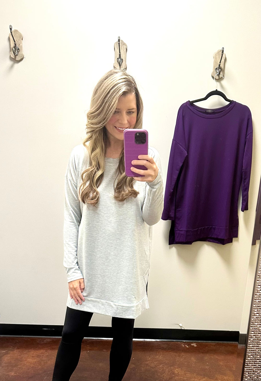 Side Slit Solid Tunic
