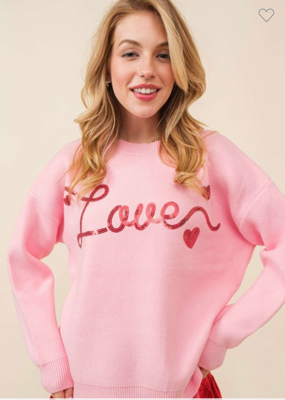 Lover Pink Sweater