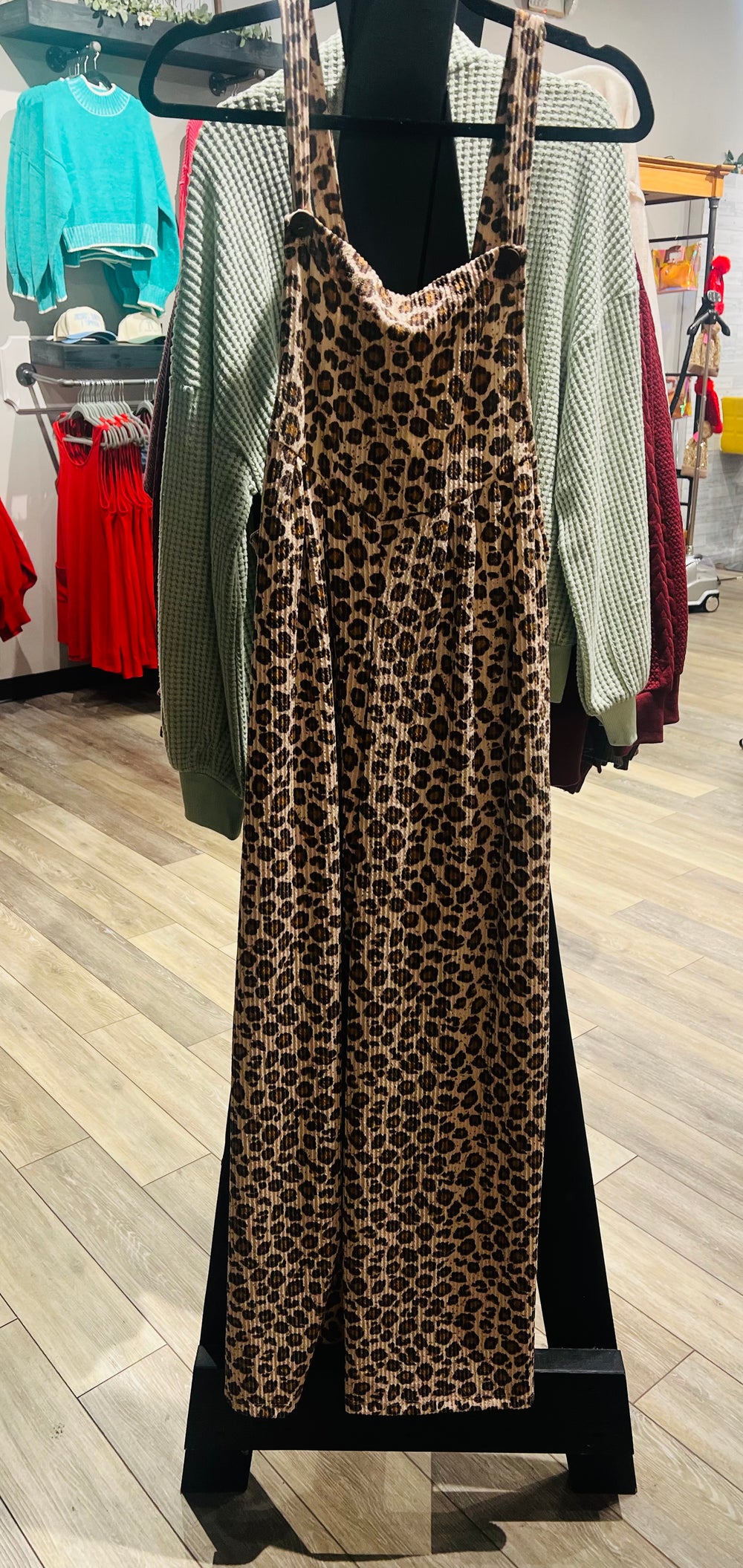 Animal Print Jumpsuit