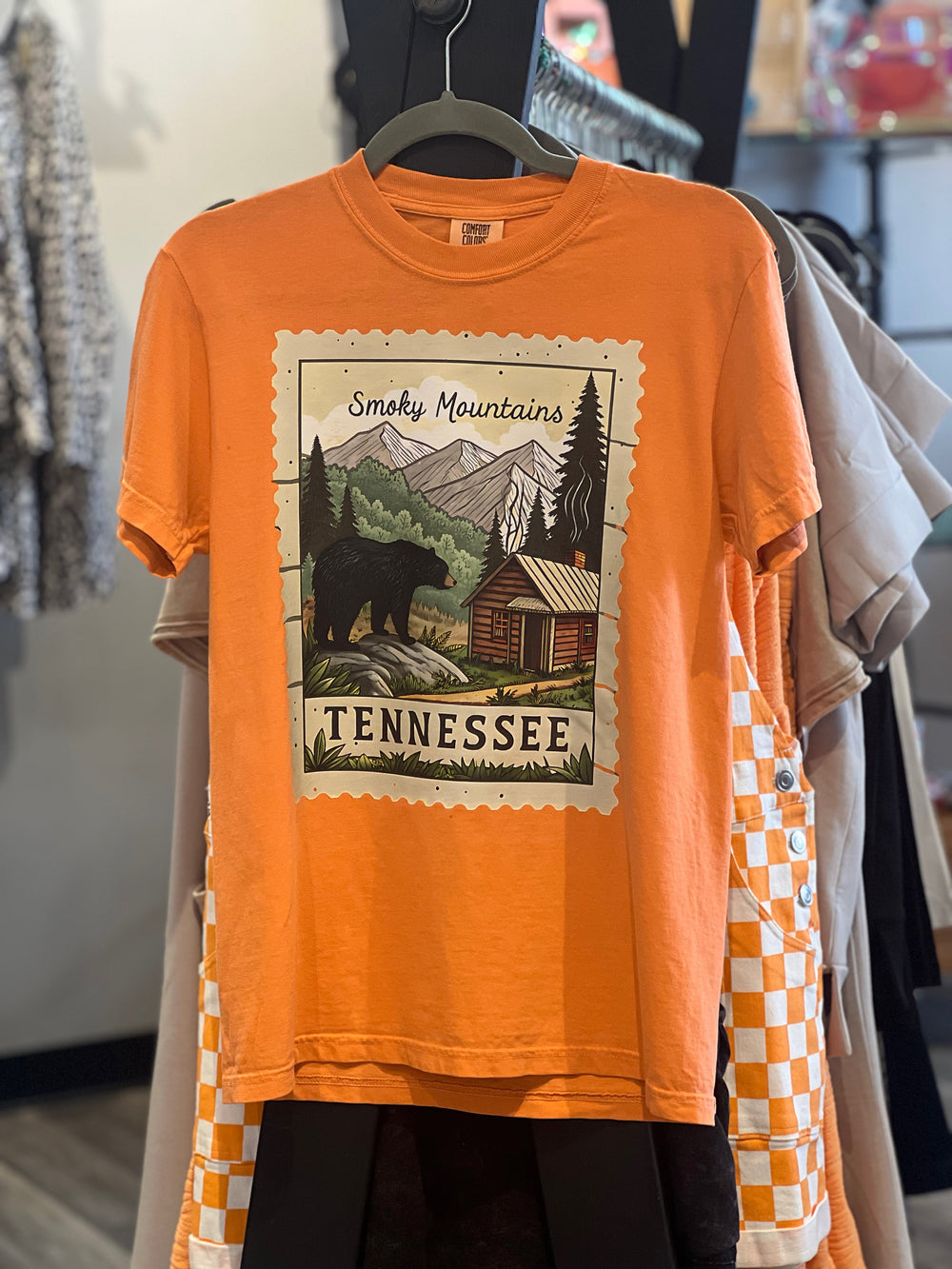 Smoky Mountain Bear Comfort Color T-Shirt