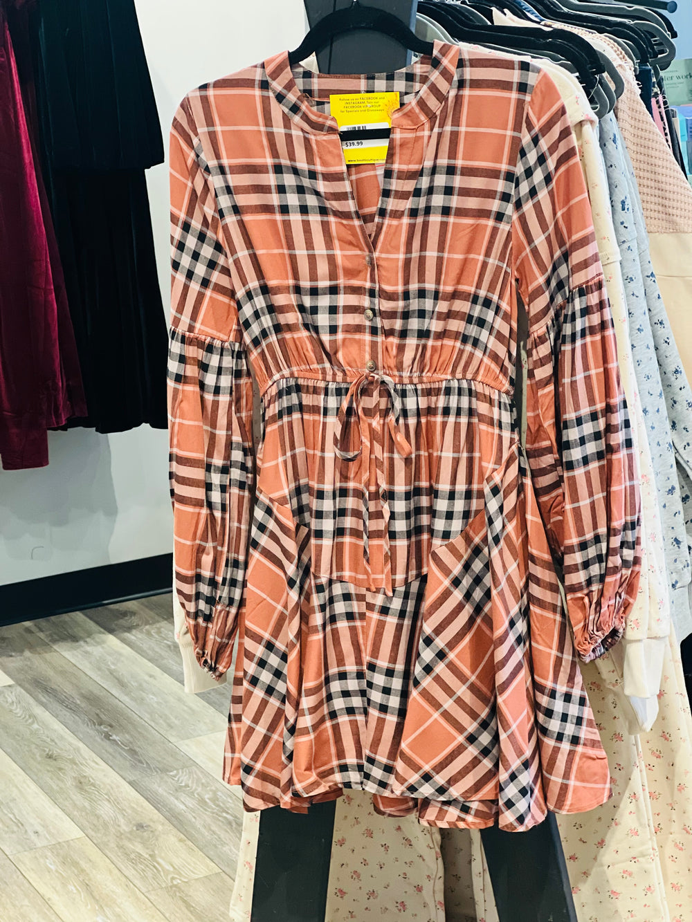 Plaid Dress
