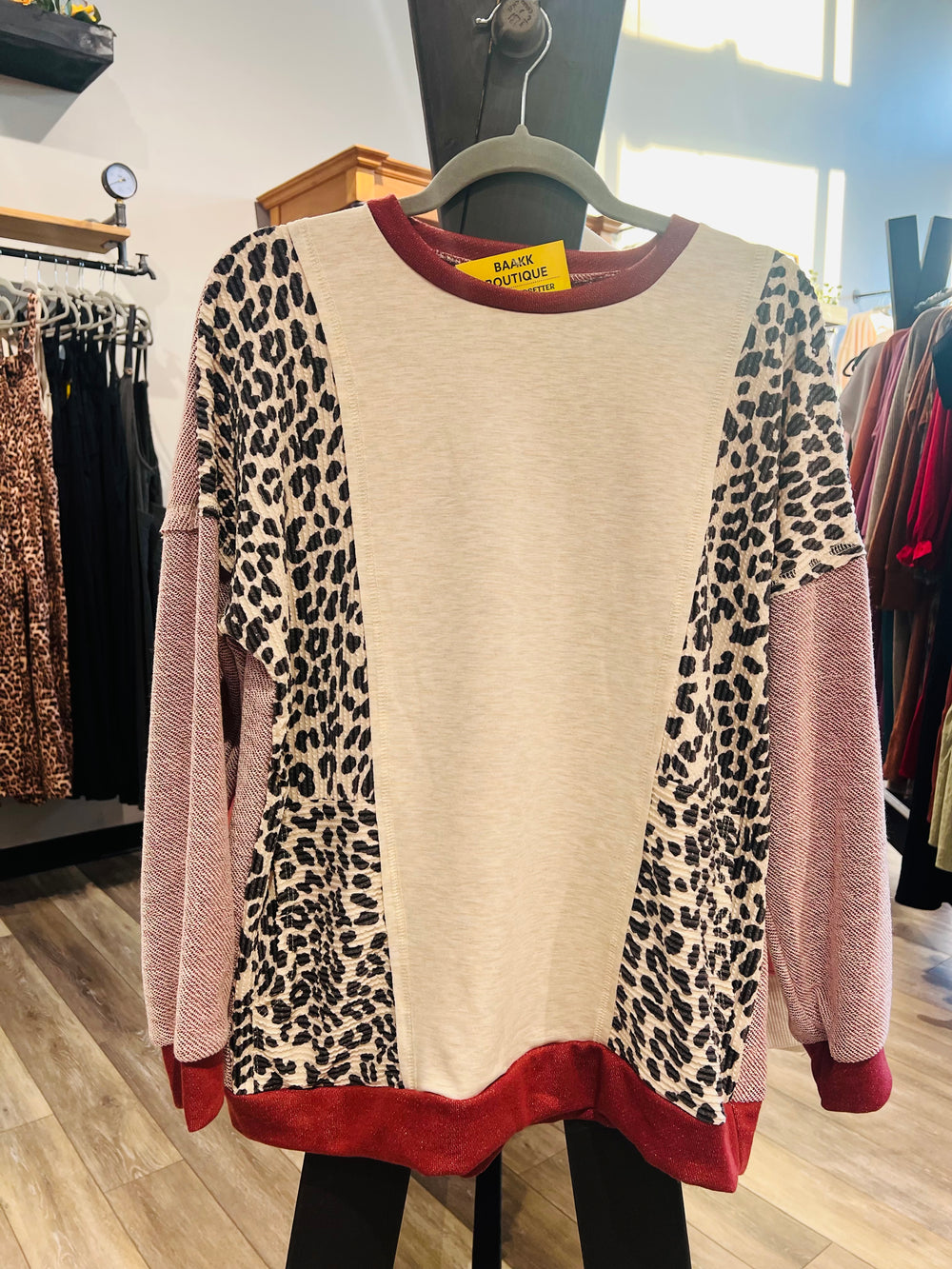 Animal Print Top