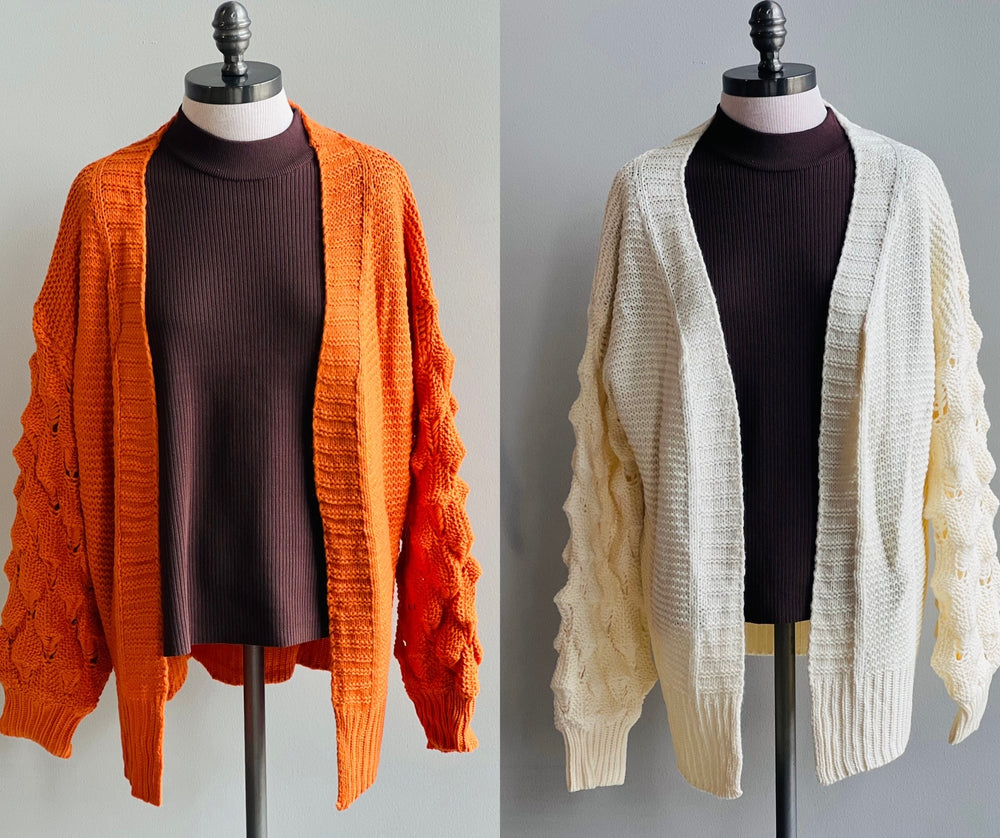 Bubble Crochet Cardigan
