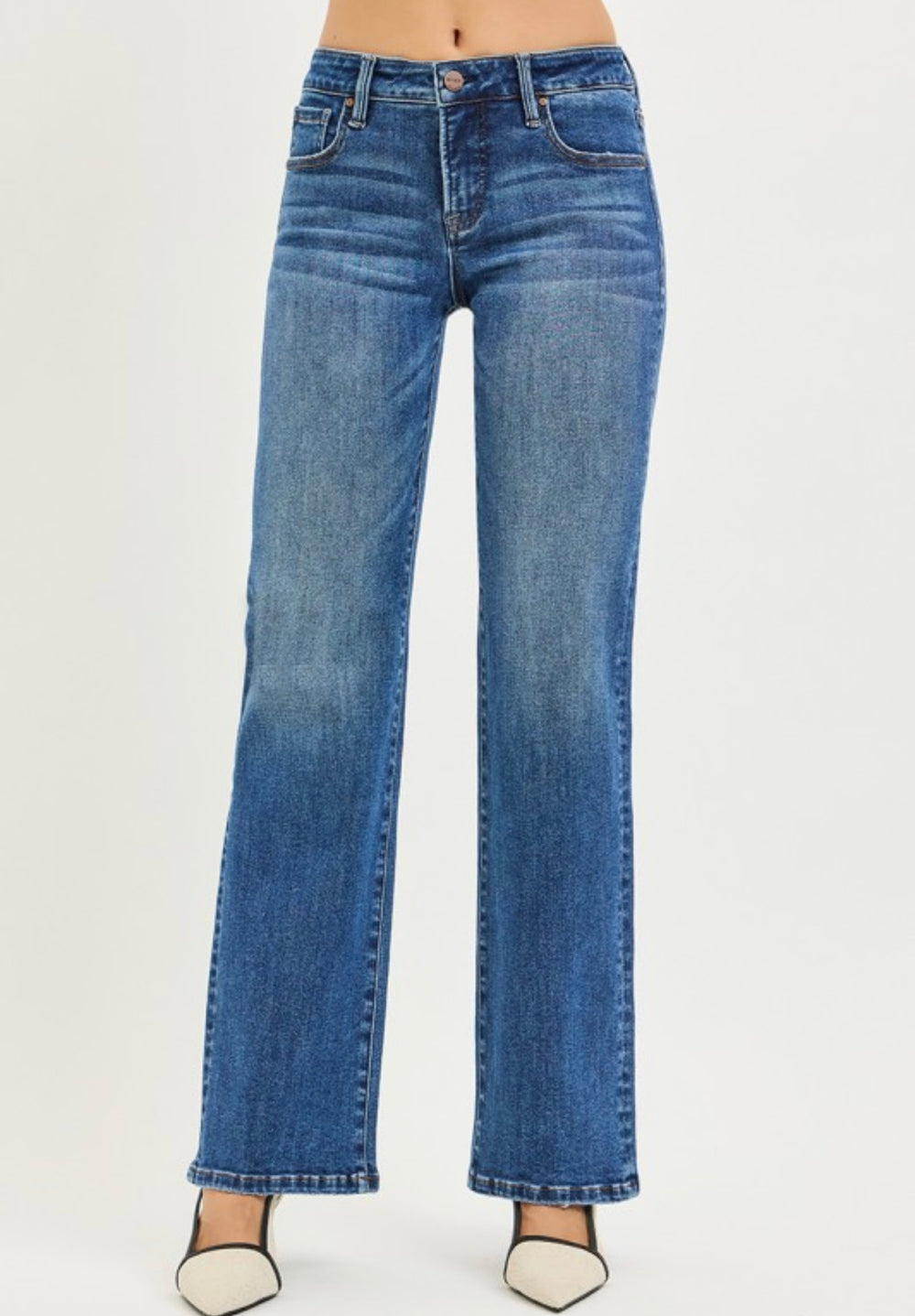 Risen Jeans Tummy Control Low Rise