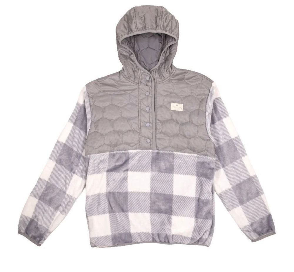 Simply Southern Plaid Hoodie