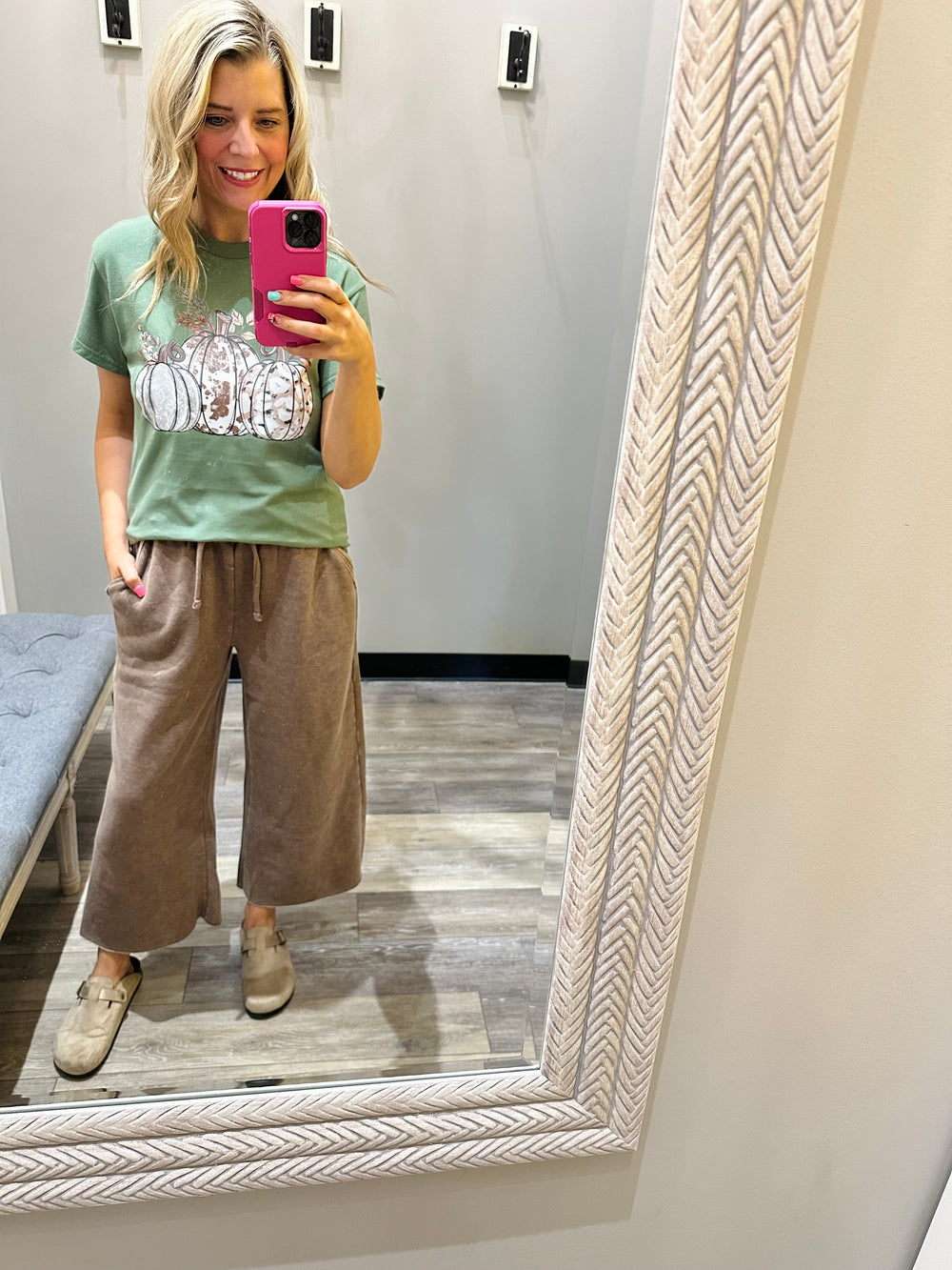 Olive Pumpkin T-Shirt