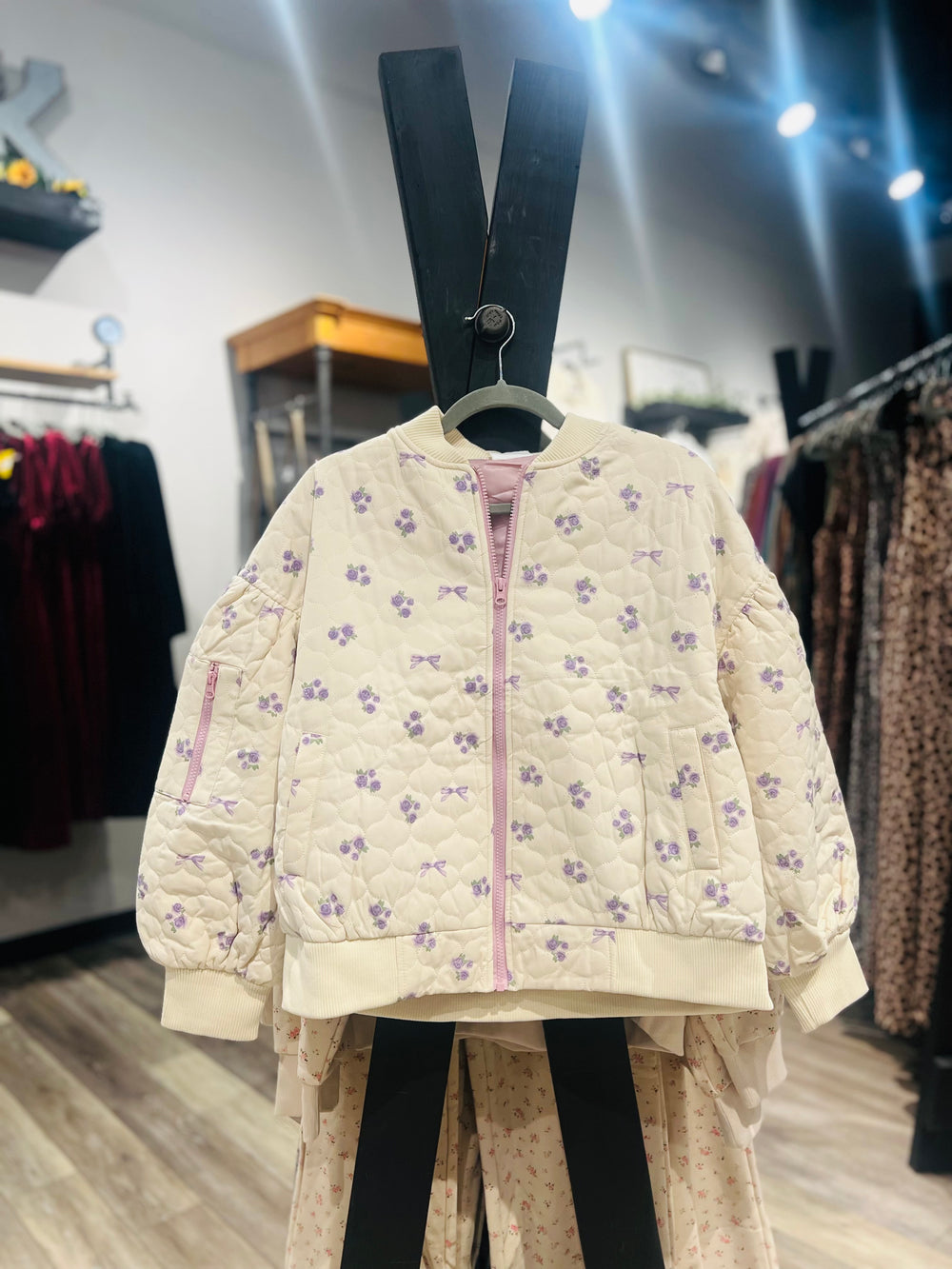 Floral Quilted Jacket
