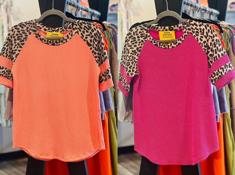 Animal Contrast Top