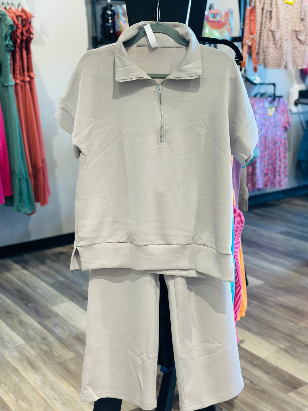 Gray Modal Fabric Set