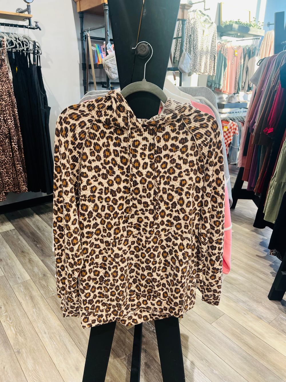 Animal Print Hoodie