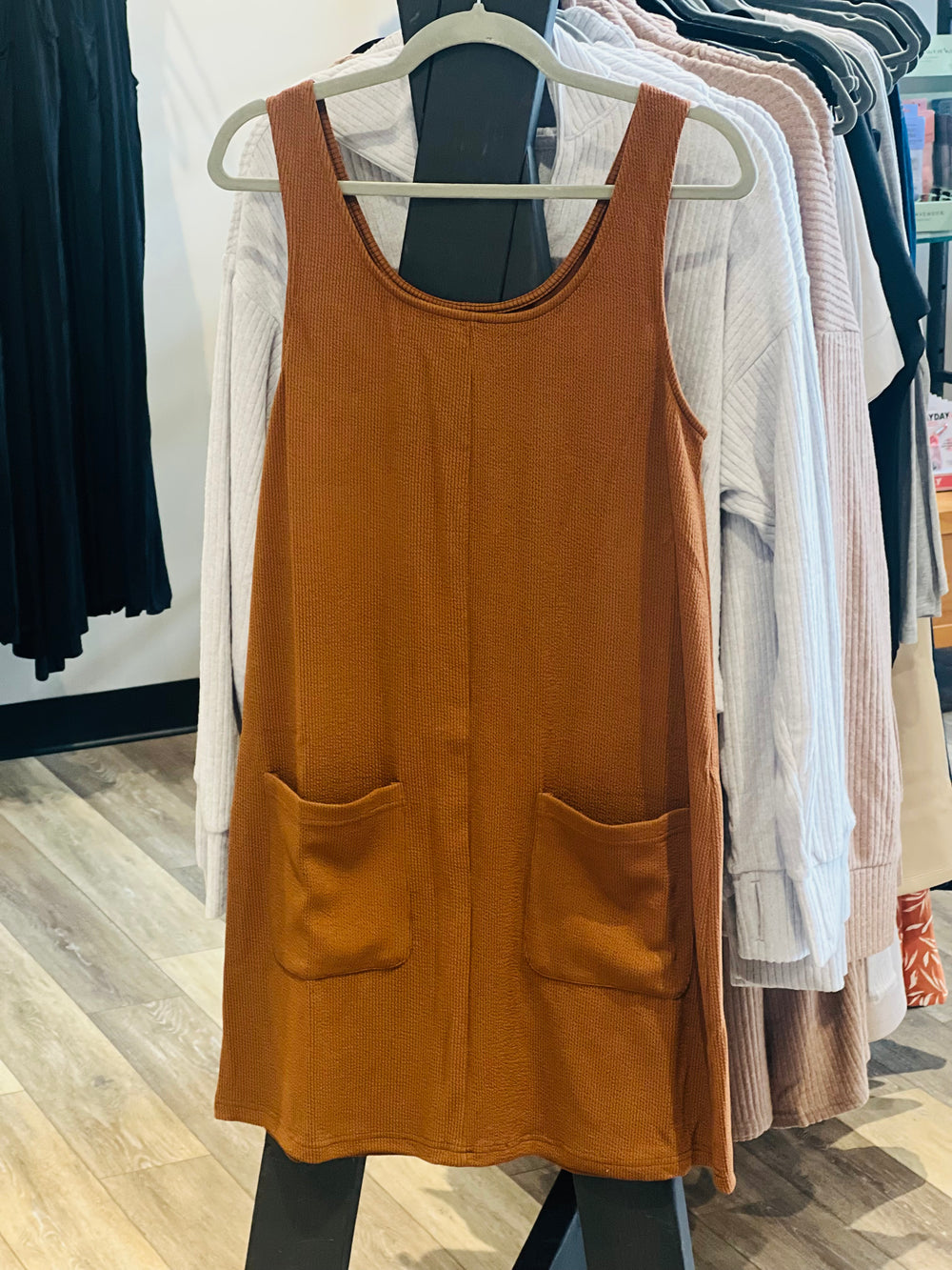 Ribbed Jumper Dress