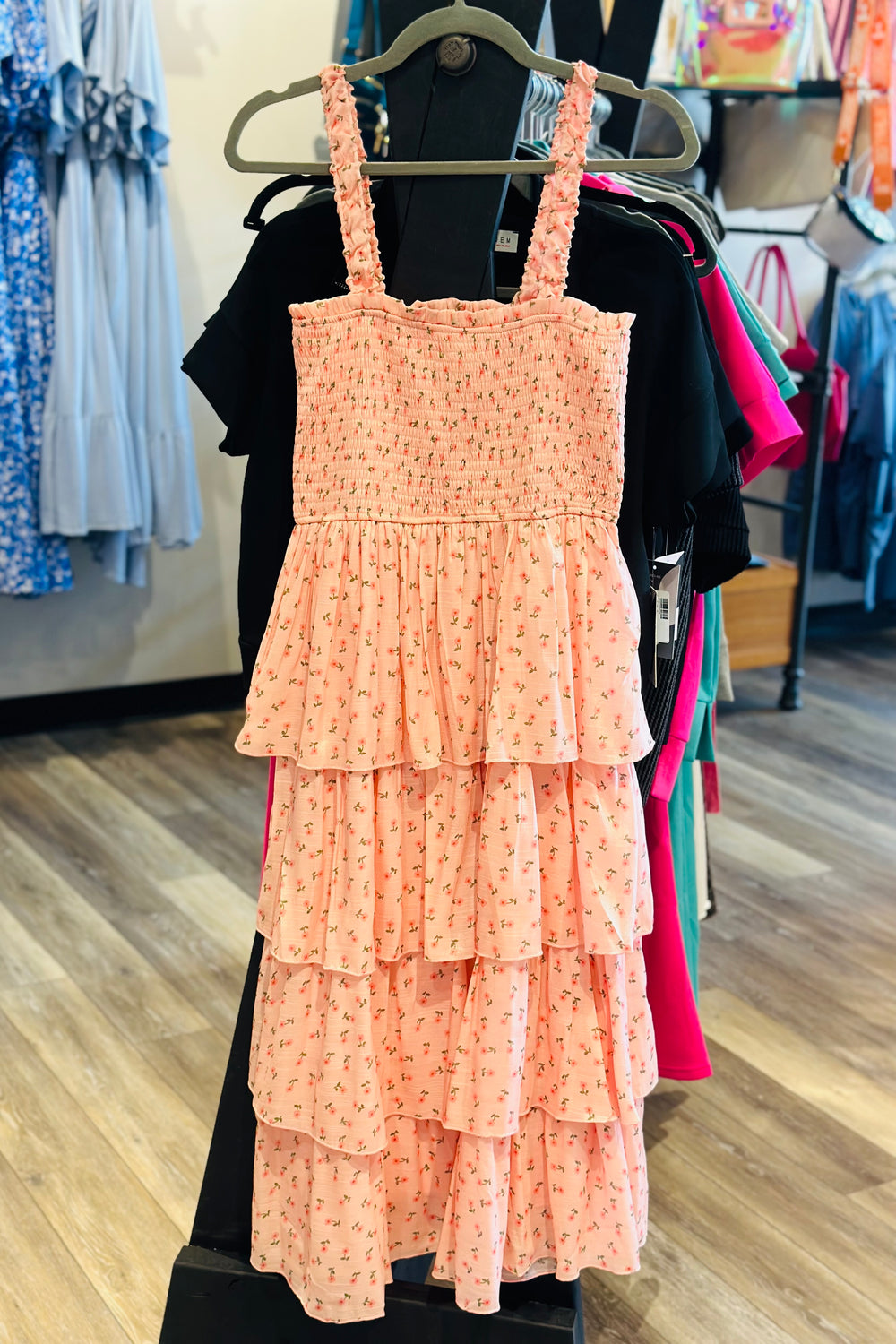 Floral Smocked Dress