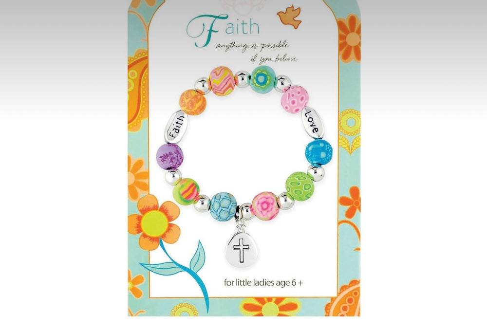 Little Girls Faith Bracelet