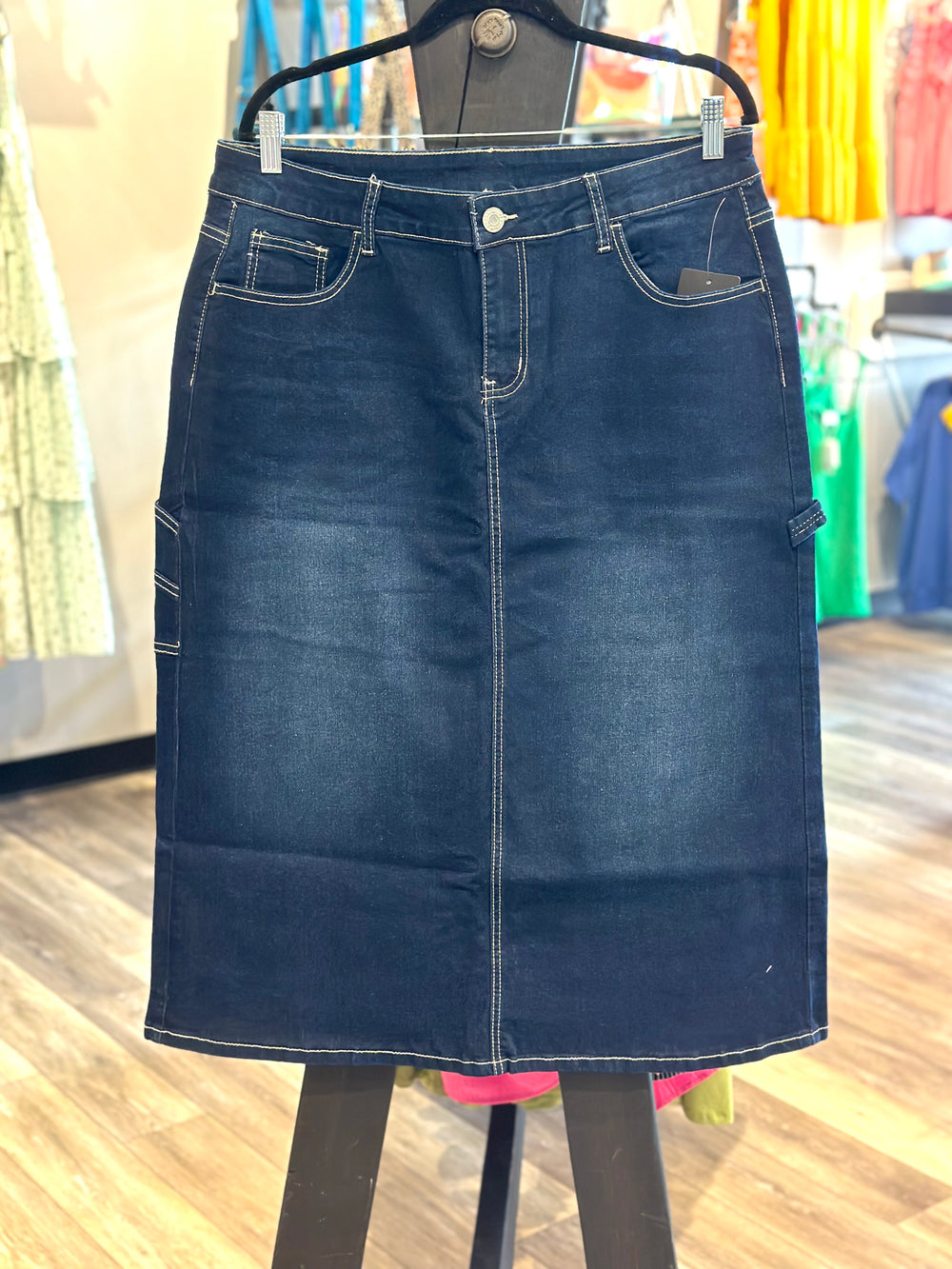 Curvy ~ Denim Skirt