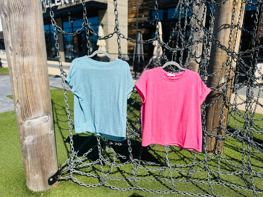 Soft Melange Top