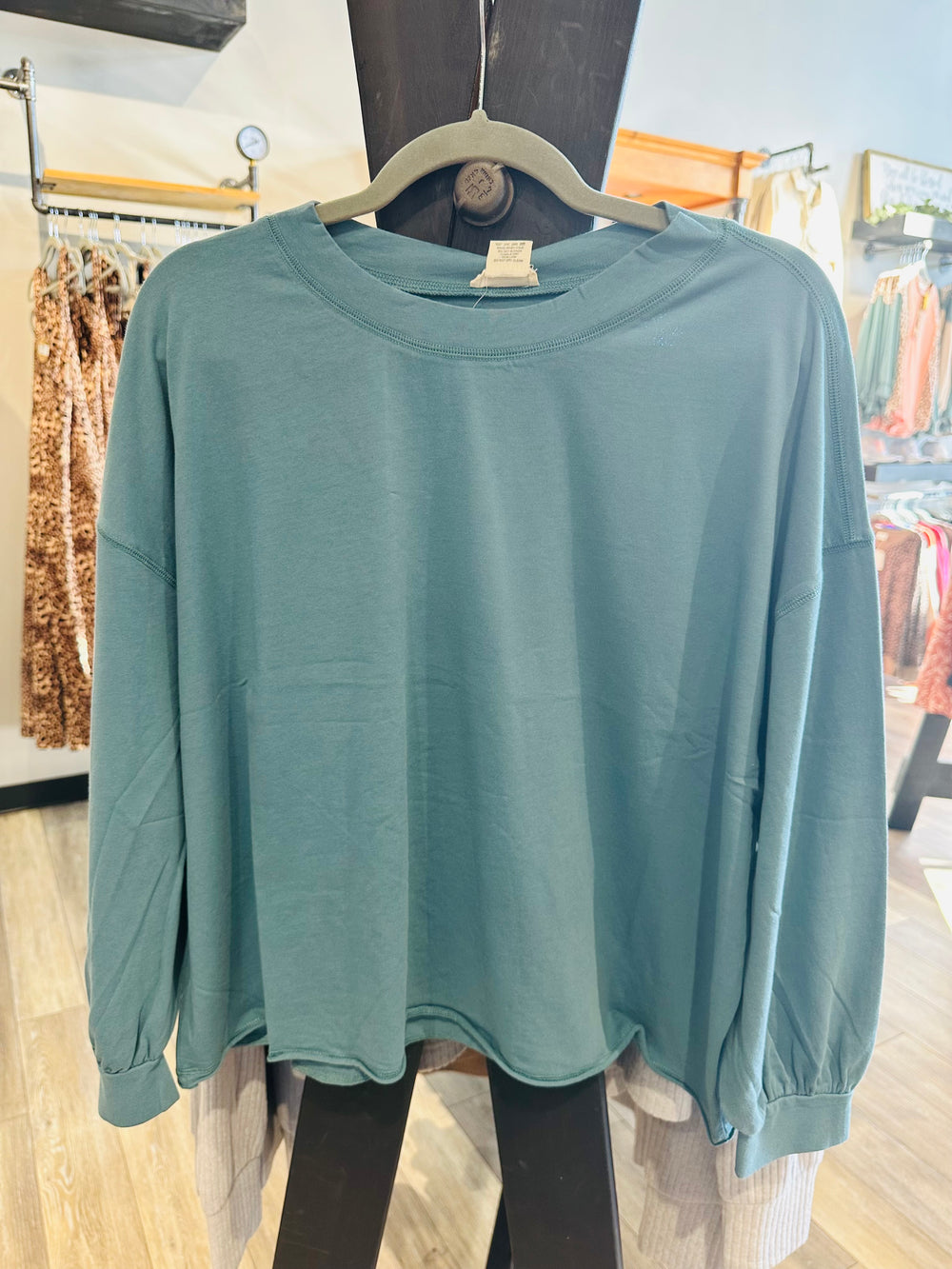Balloon Sleeve Top