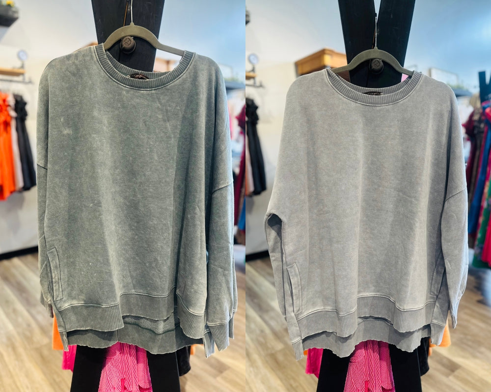 Curvy ~ Acid Wash Crew