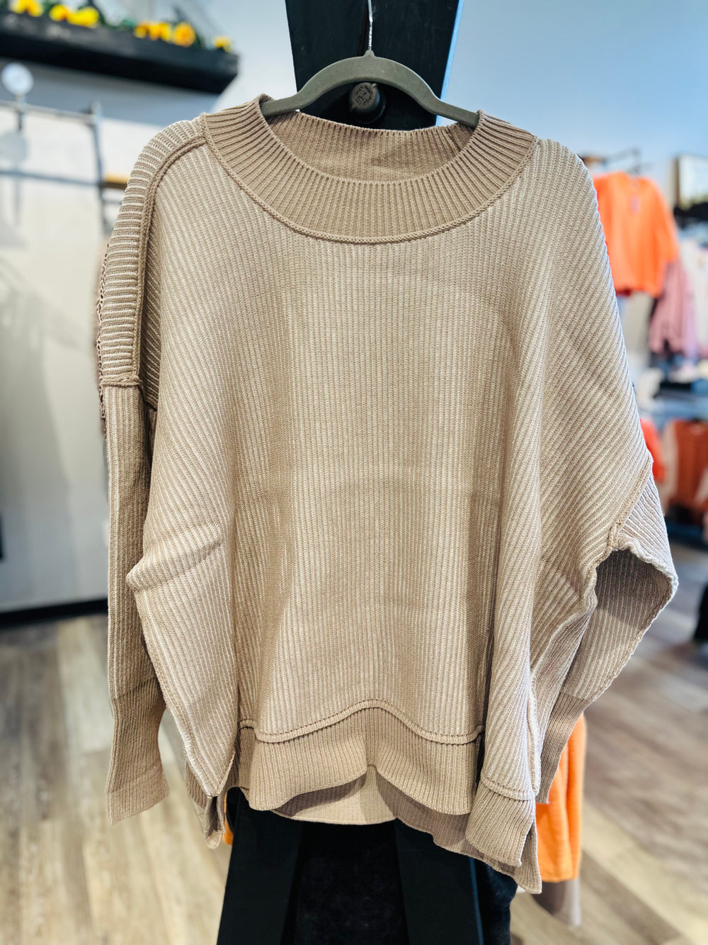 Curvy ~ Two Tone Sweater