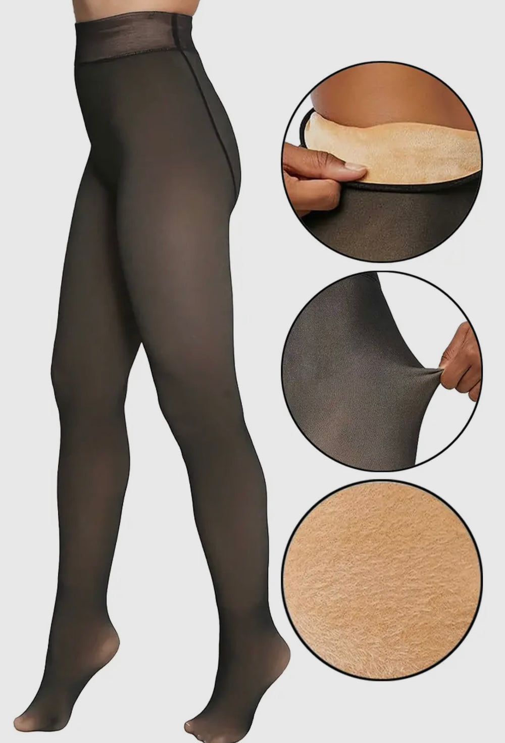 Translucent Fleece Leggings