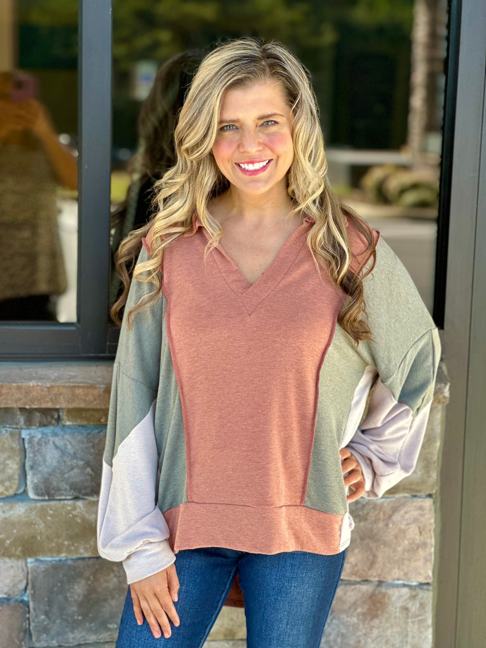Oversized Long Sleeve Pullover