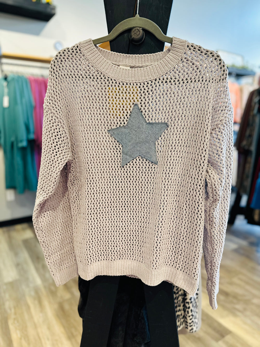 Curvy ~ Star Knit Sweater
