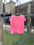 Soft Hacci Short Sleeve Top