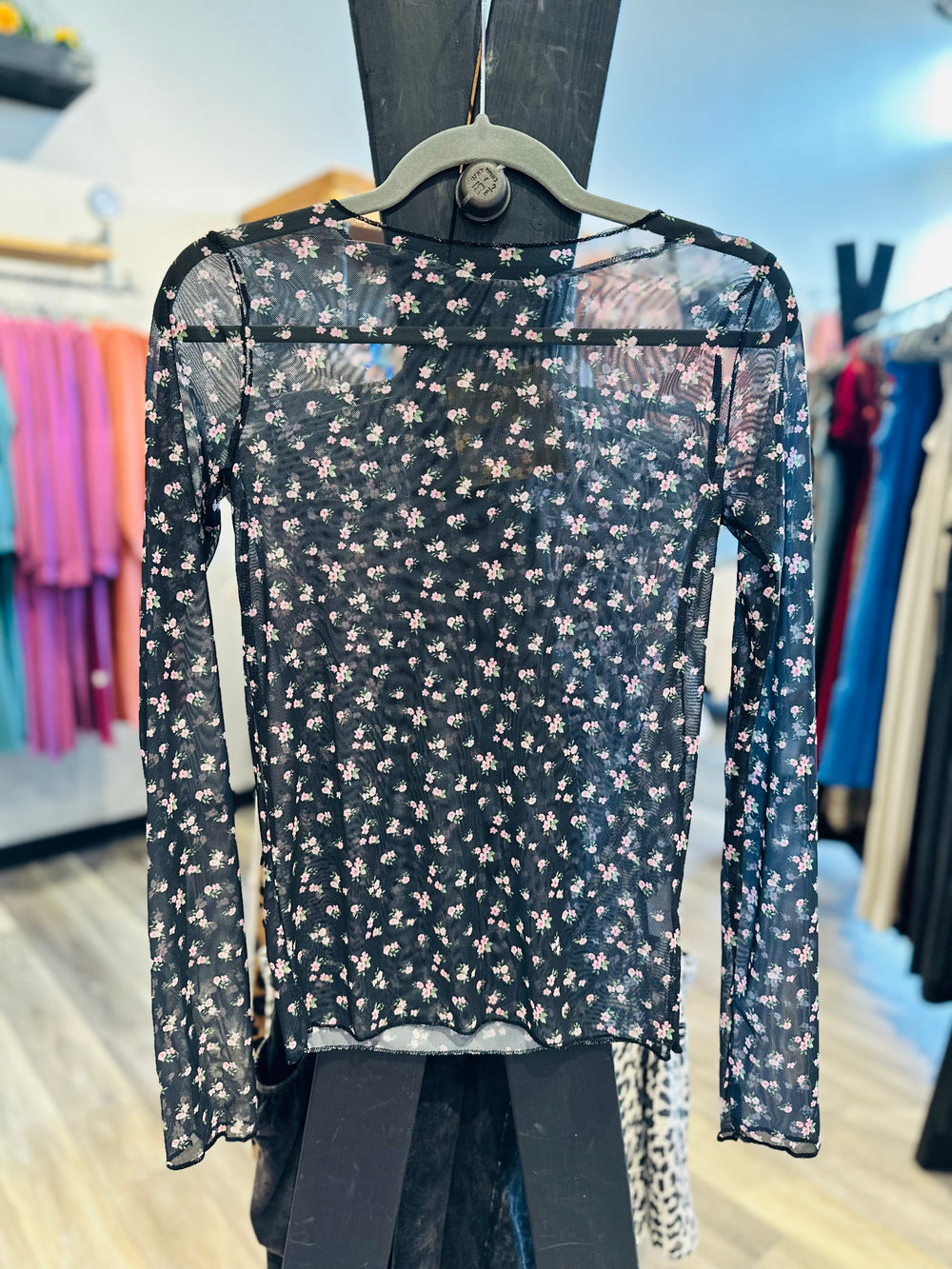Floral Lace Top