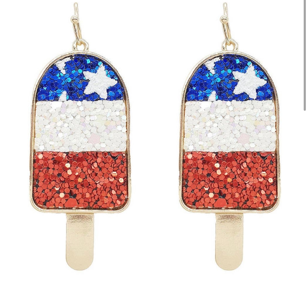 USA Ice Cream Earrings