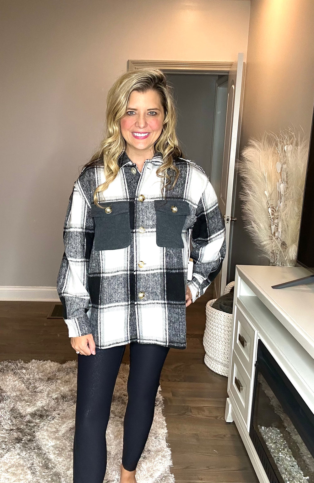 Simply Southern Plaid Shacket