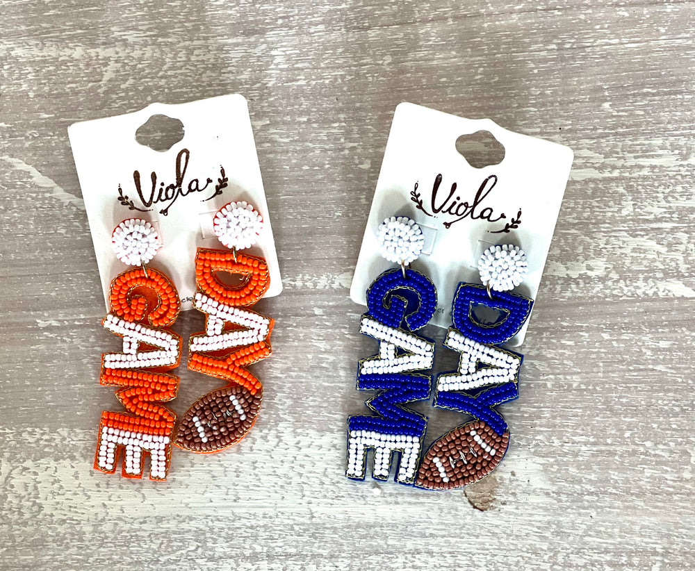 Game Day Earrings