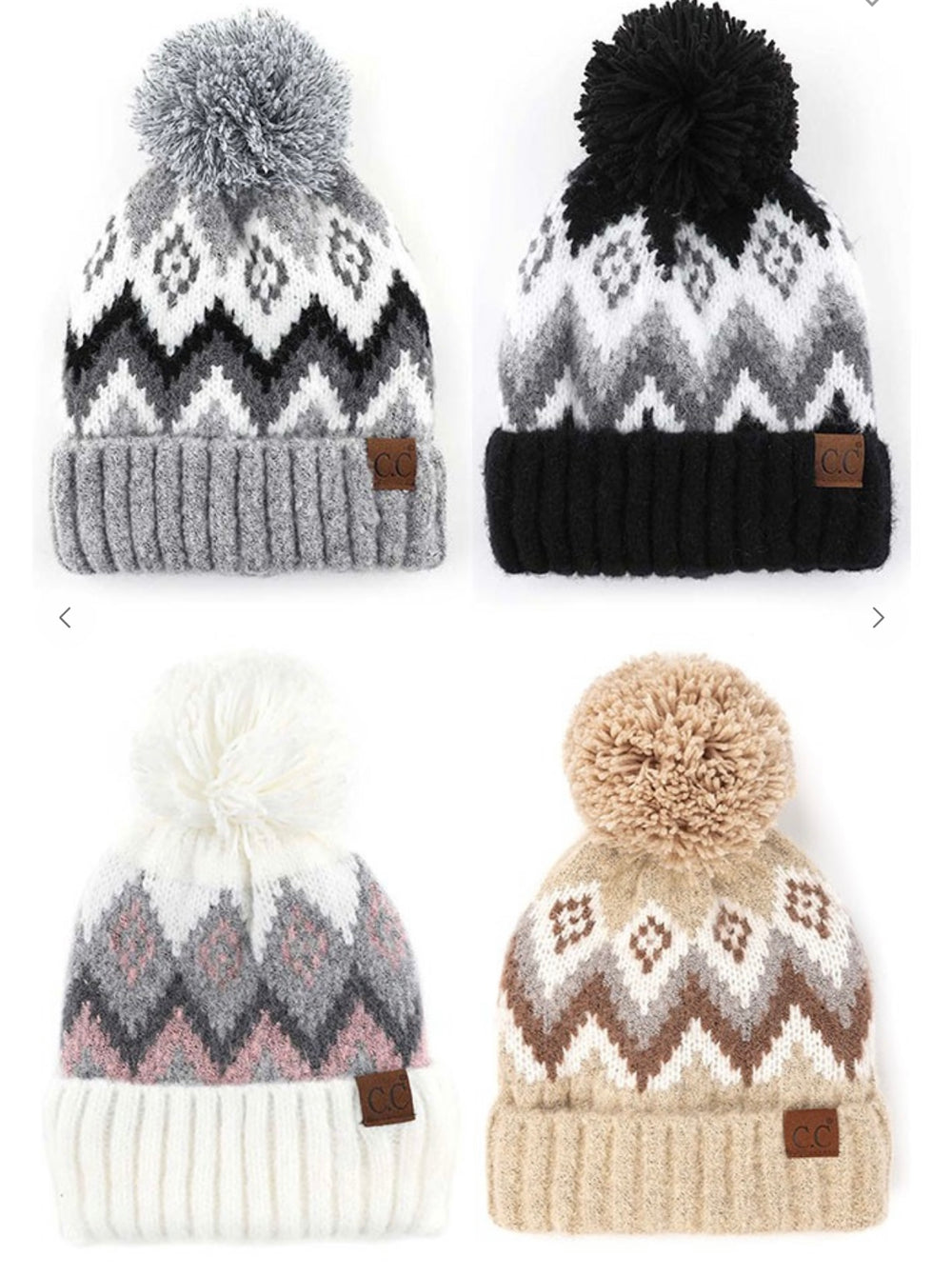 CC Soft Aztec Beanie