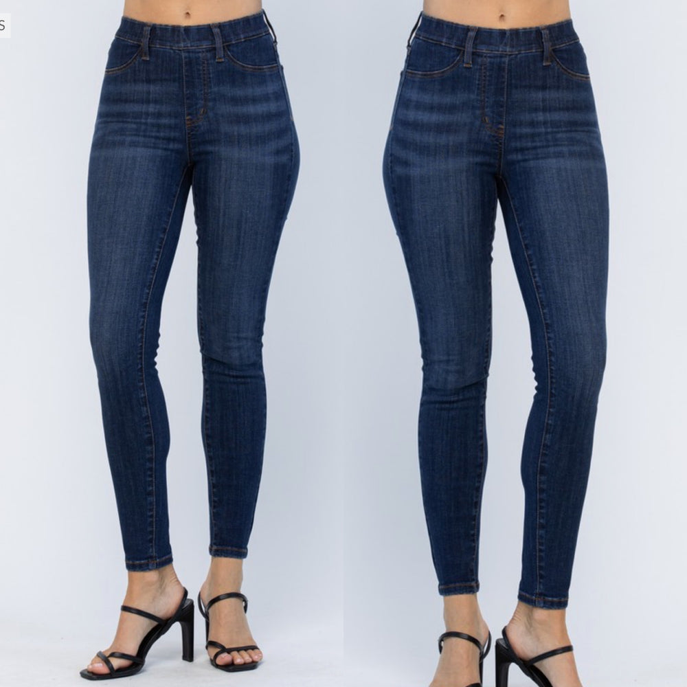 Judy Blue High Waist Pull On Jeggings