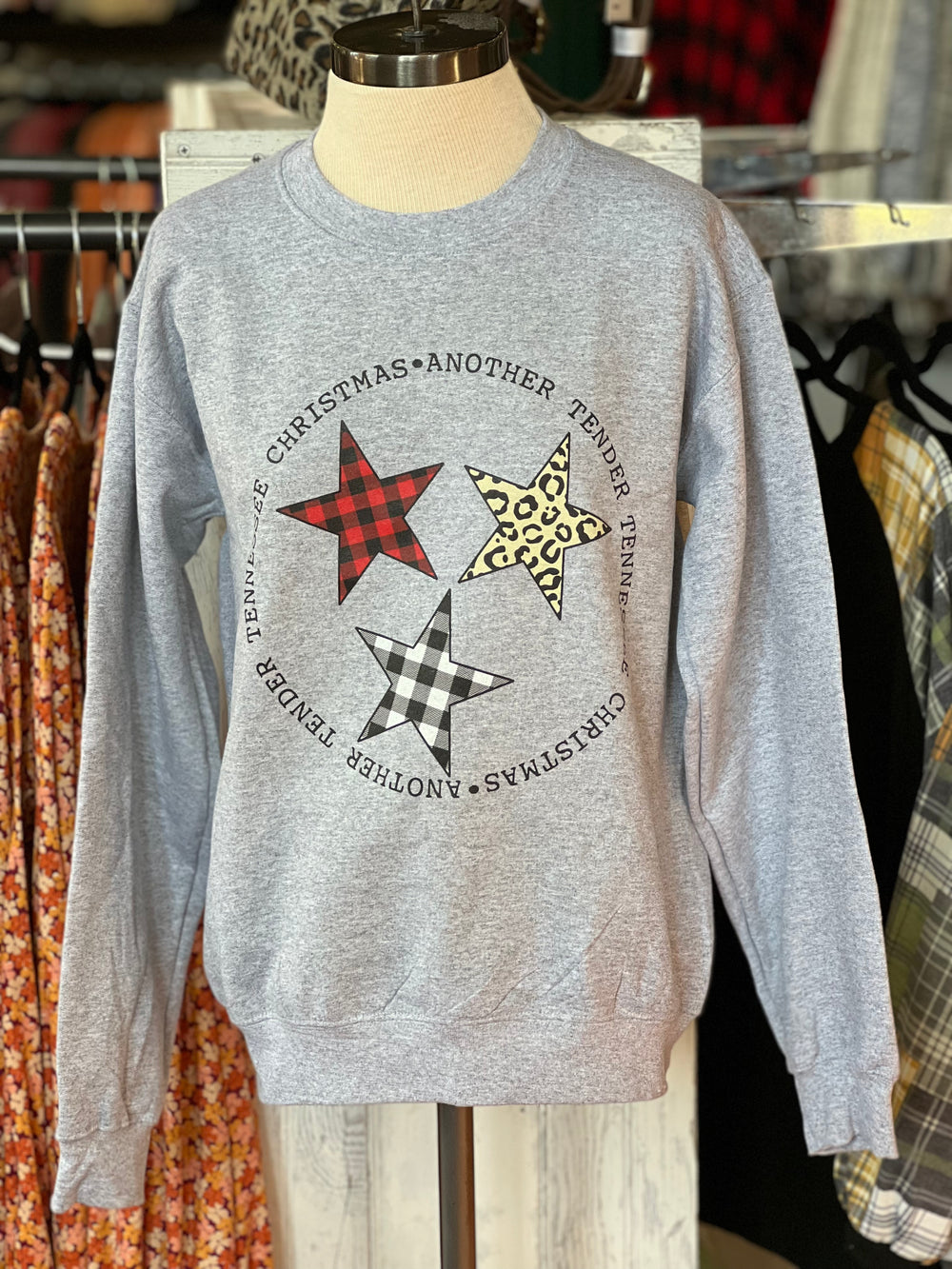 Tennessee Tri-Star Christmas Sweatshirt