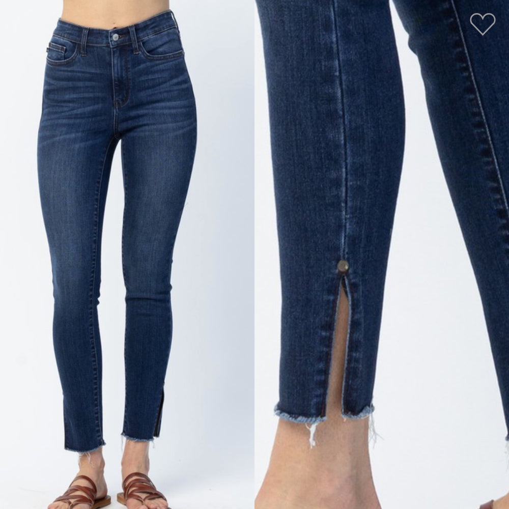 Judy Blue High Waist Side Slit Jeans