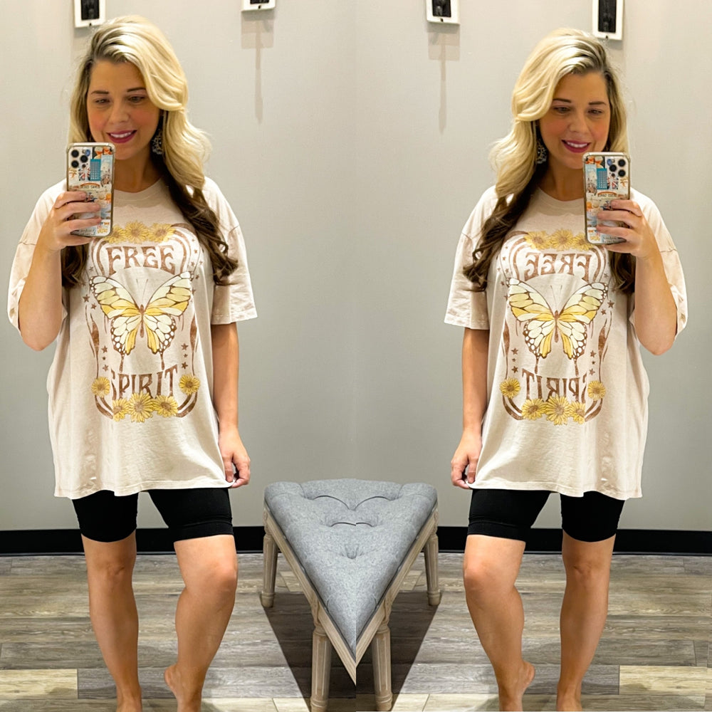 Premium Free Spirit Oversized Top