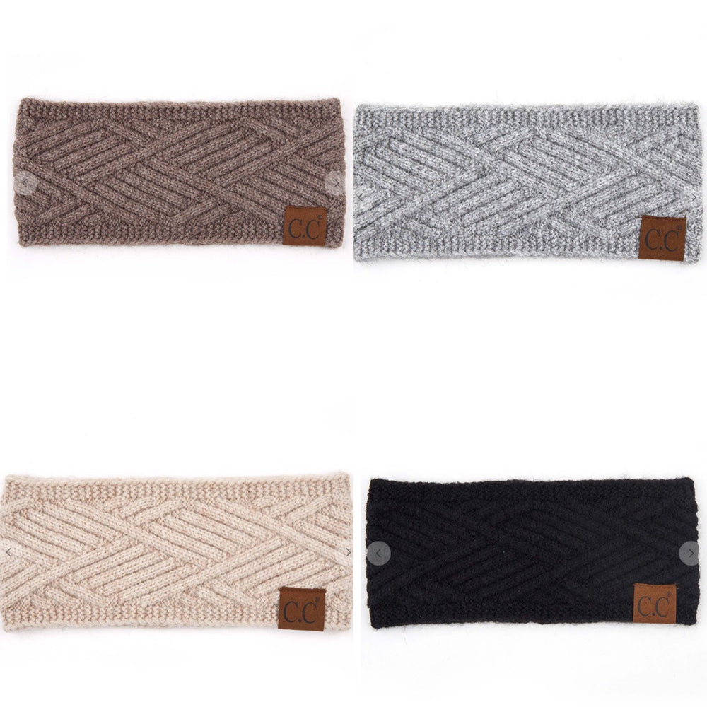 CC Diagonal Stripe Headband