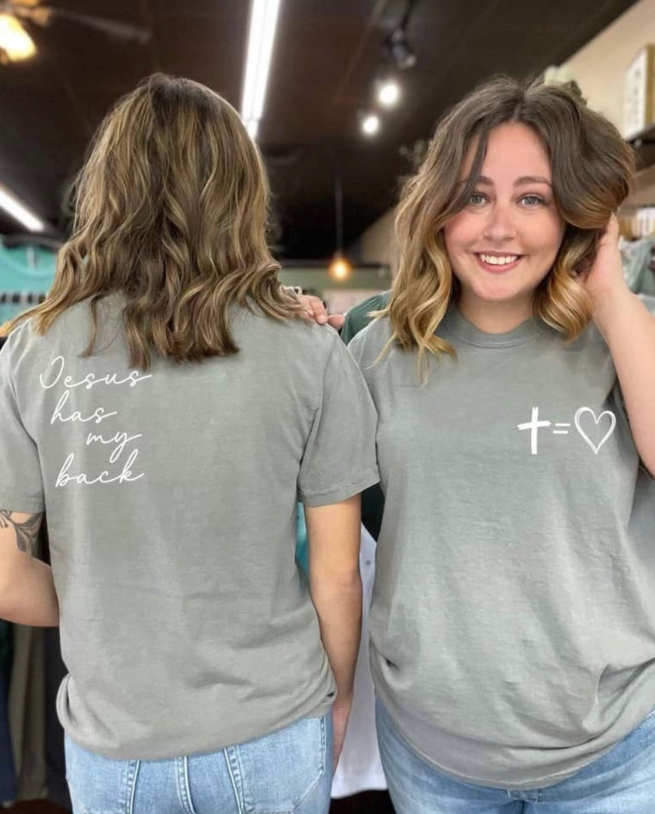Jesus has my Back T-shirt