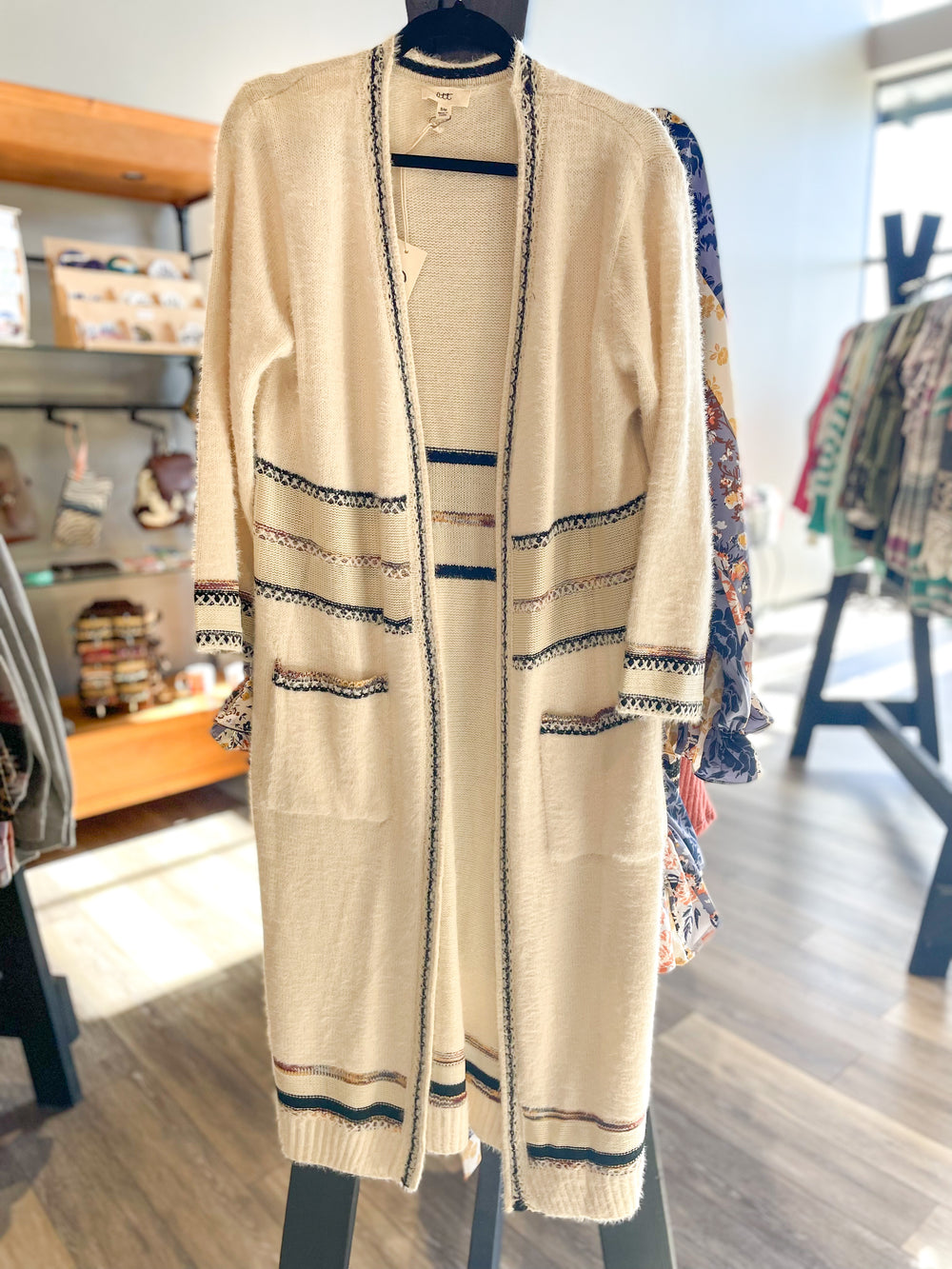 Cream Cardigan Cashmere