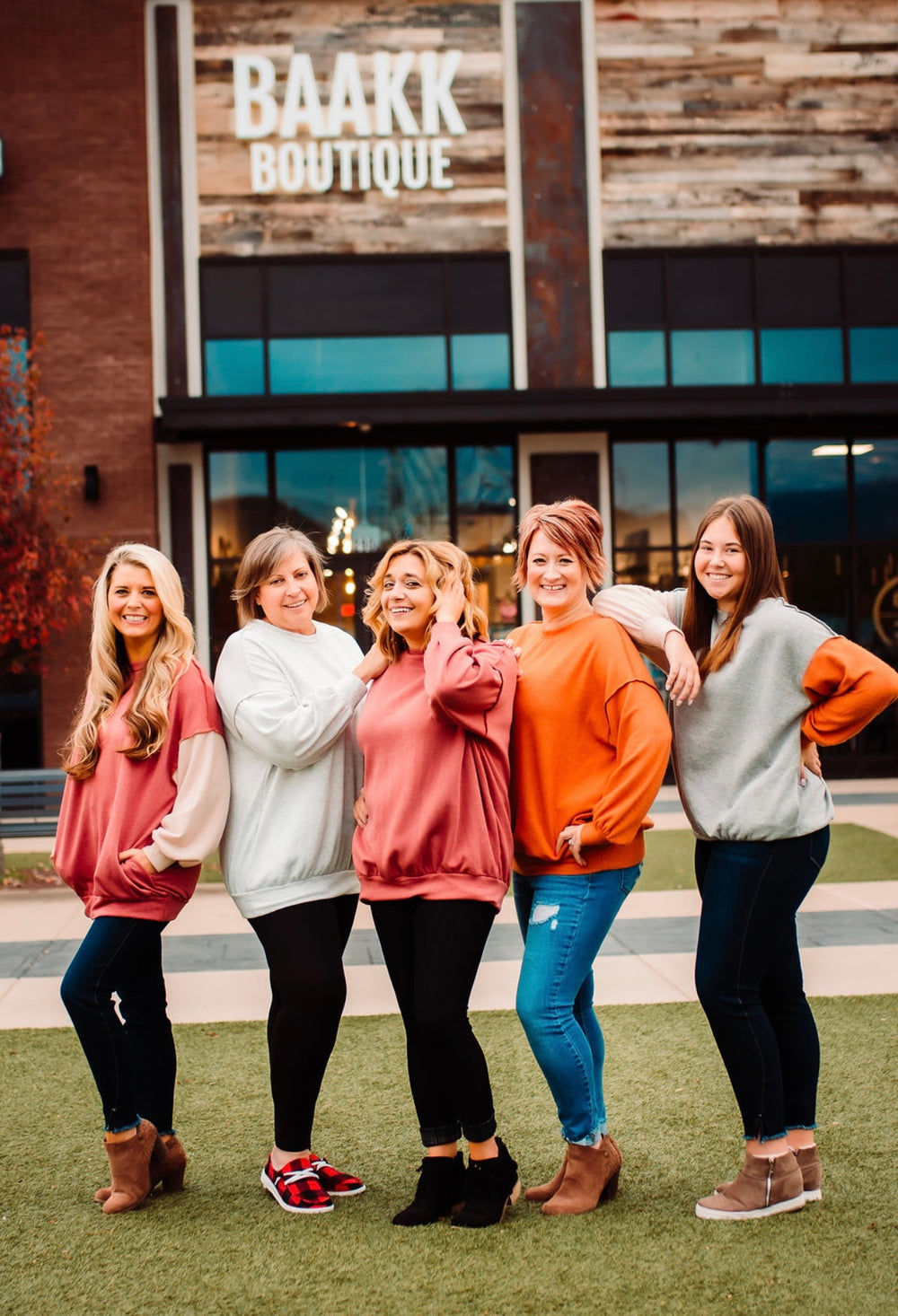 Sip and Shop Solid Sweatshirt