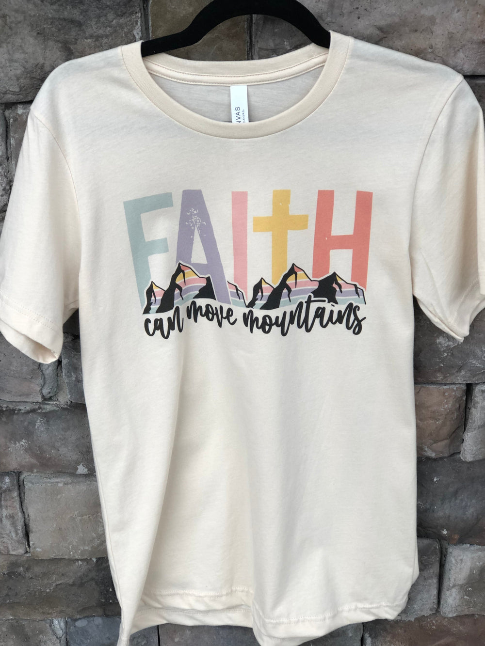 Faith Can Move Mountains T-shirt
