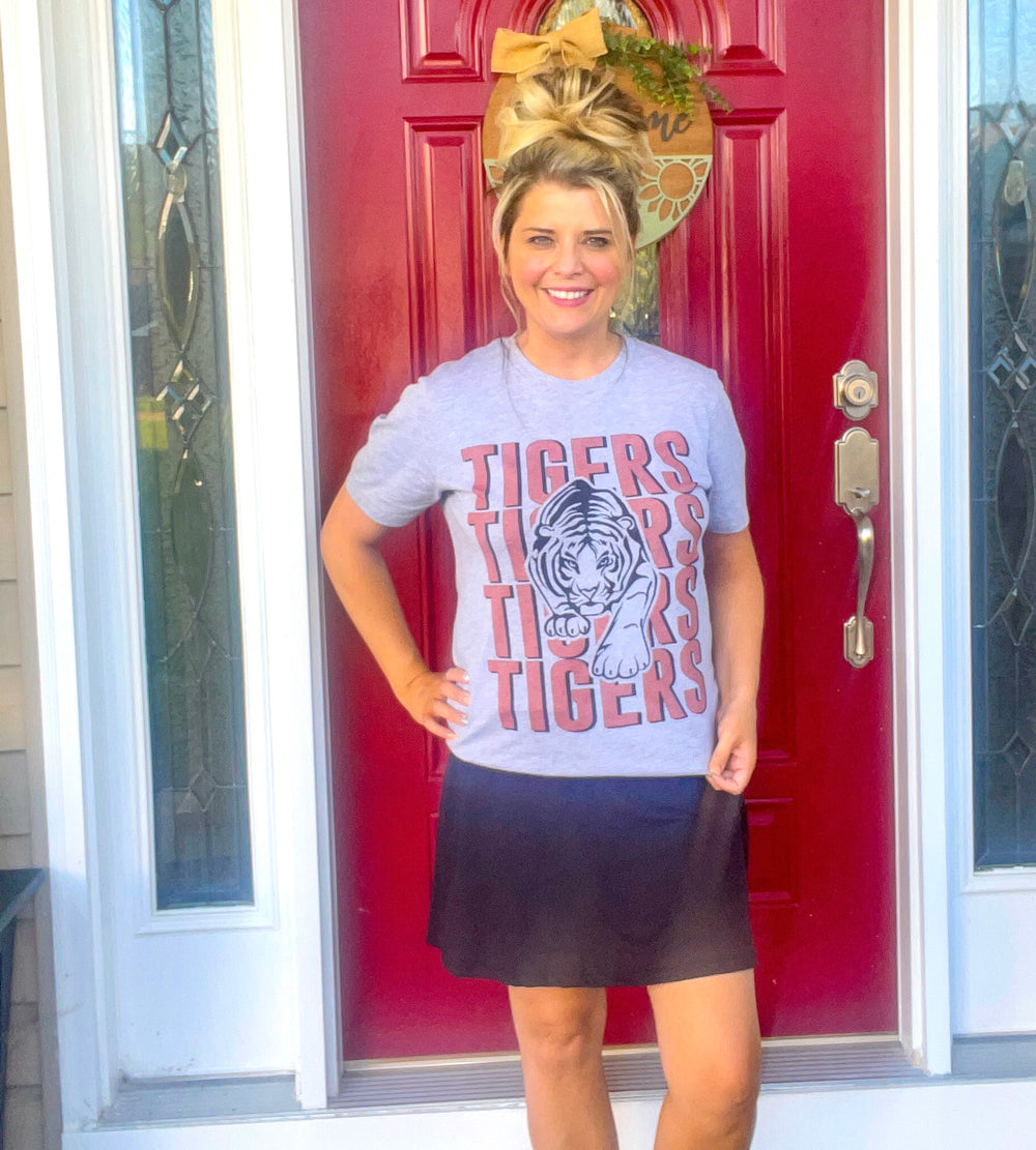 Custom Tigers Mascot T-Shirt