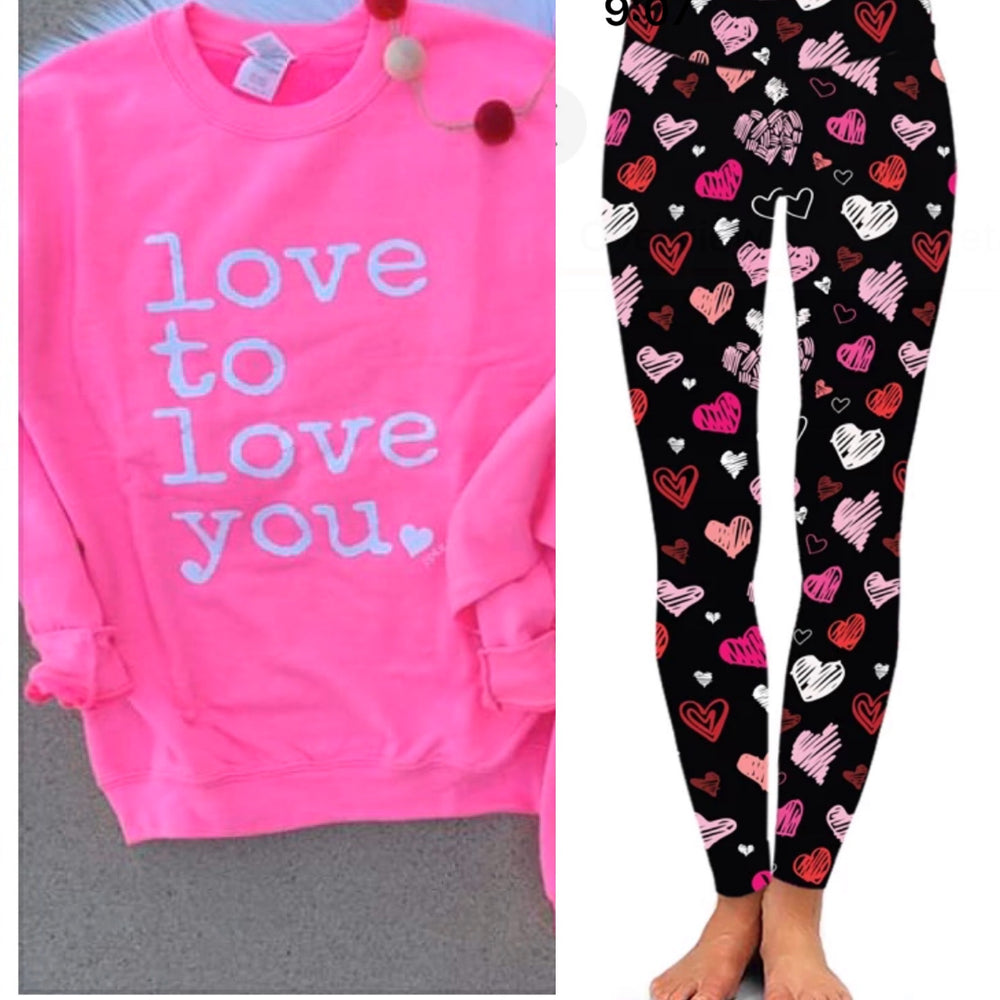 Love To Love You Sweatshirt